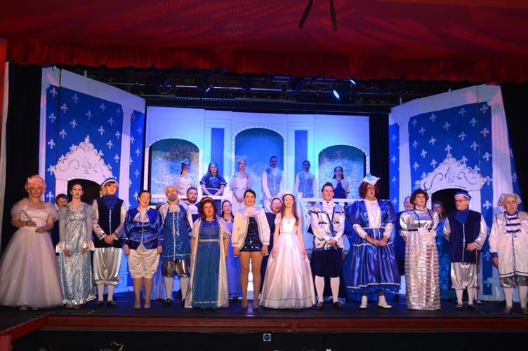 Cast and Crew of HATS performing Cinderella. (Picture: HATS)