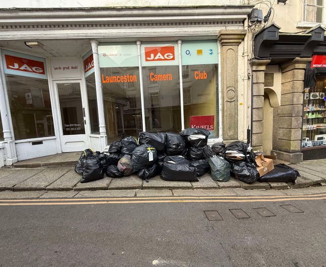 Town waste issues persist as three tonnes of bins left on streets