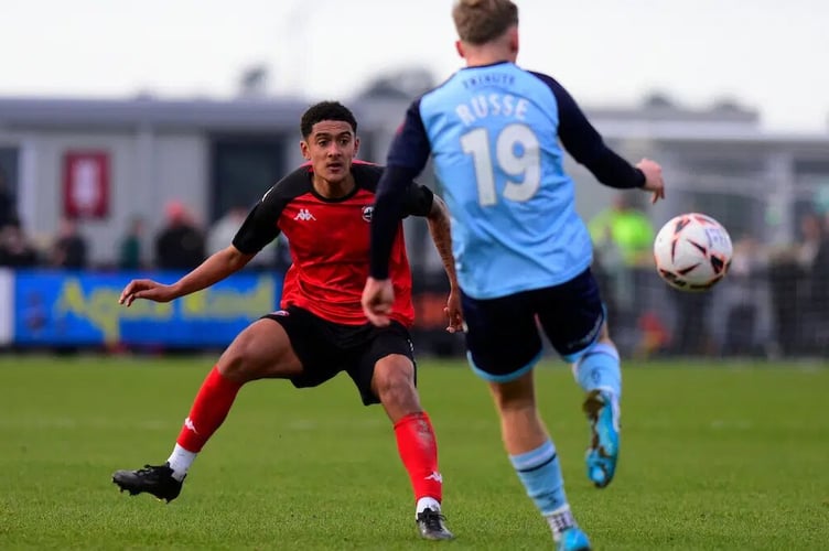 Zac Bell has extended his loan with Truro City until the end of the season