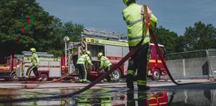 Nine fire stations respond to large agricultural fire