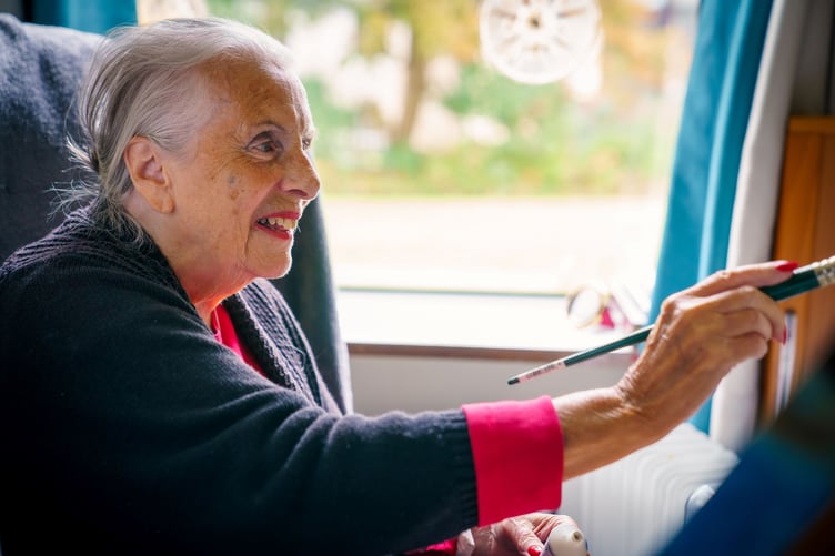 Pam Callington Care Home Painting