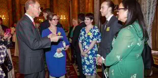 Teenager meets Duke of Edinburgh after winning innovation prize 