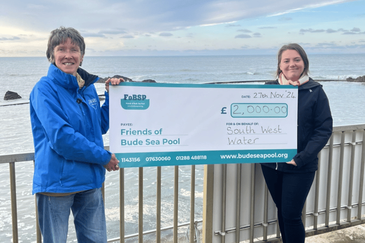 Bude Sea Pool SWW Donation