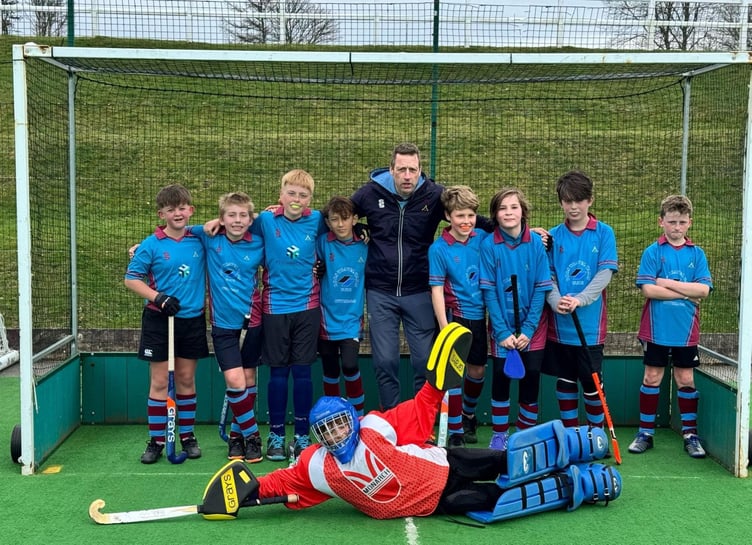 Bude Hockey Under 12s.