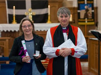 Bishop's Cross awarded to 'inspirational' leader