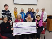 Nearly £10,000 raised by Camelford Cancer Research group last year