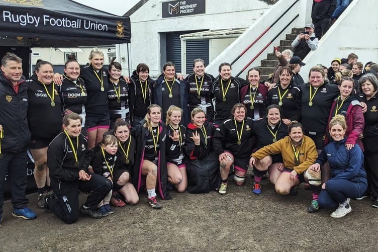 Launceston Ladies RFC Cornwall Cup.