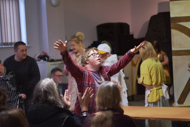 Members of the Drama Llamas are preparing for their Spring Show a Night at the Musicals