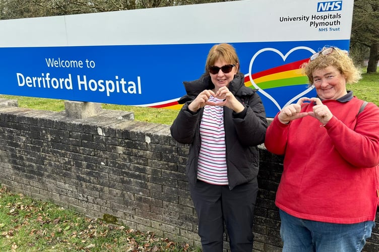 The group of intrepid walkers has already reached 92 percent of their fundraising target of £4,500 for the Gynae Oncology Unit at Derriford Hospital. (Picture: Kay Barriball)