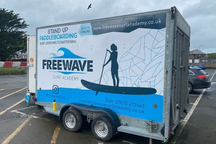 Stolen Bude surf Trailer