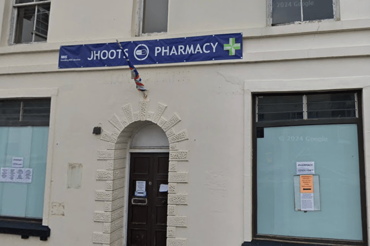 Jhoots Pharmacy in Holsworthy. (Picture: Google)