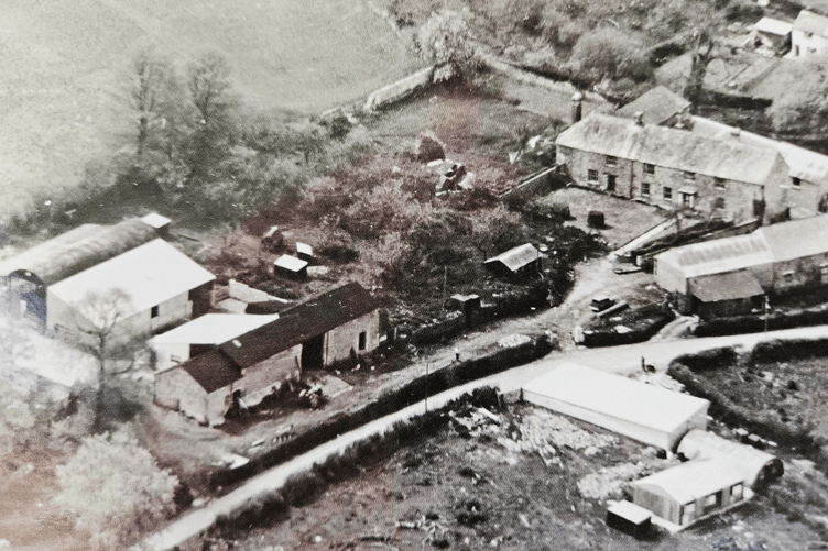 The farm which Leslie worked (Picture: Hatherleigh Nursing Home)