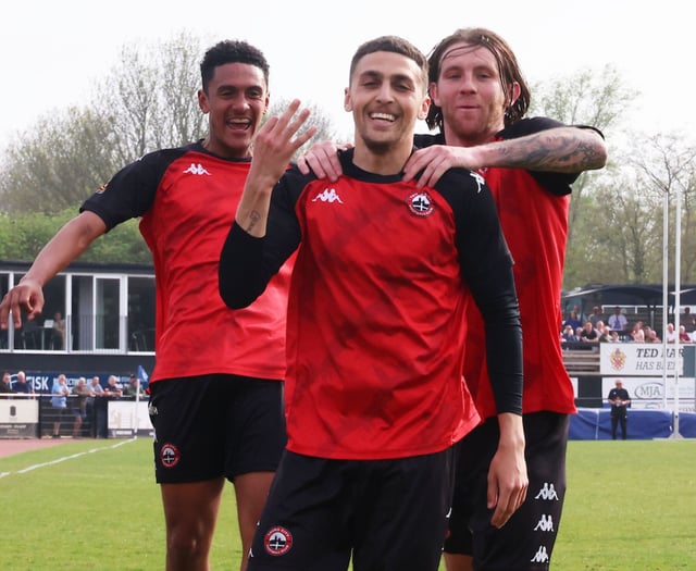 City remain top as Kabia hat-trick sinks Hornchurch
