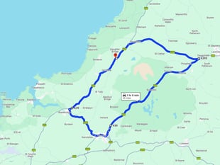 Drivers set for near 50-mile diversion amid upcoming works