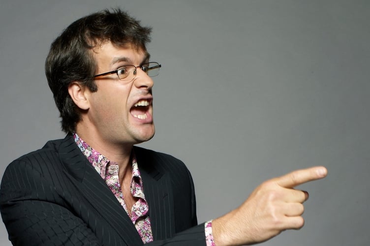 Marcus Brigstocke.
