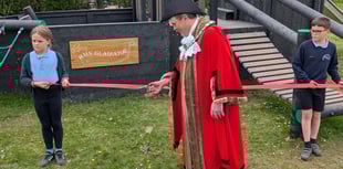 HMS Gladiator officially opened to 'sail on the Stanhope seas'