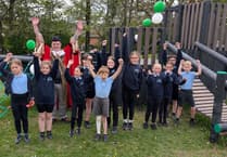 HMS Gladiator declared officially open by Holsworthy mayor and children