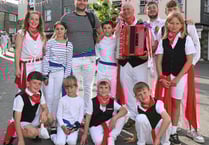 Red or Blue: Keeping up traditions at this year's Padstow Obby Oss 