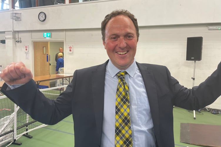 Adrian Parsons, victorious by a significant majority in Launceston. (Picture: Warren WIlkins)