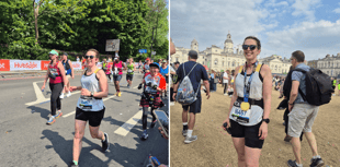 Care home manager completes London Marathon for good cause
