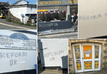North Cornwall MP urges dialogue after 'Reform UK' graffiti spree in Launceston