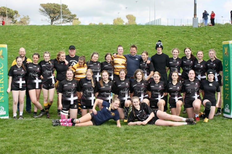 Launceston/Wadebridge Under 16s Girls.