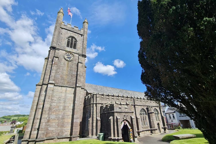 St Mary's Parish Church will be able fly their Union flag this VE 80 Day after a fix was found for the flagpole pulley system. (Picture: St Mary's Parish Church)