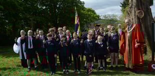 Holsworthy comes together to give thanks and respect