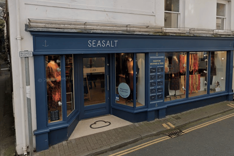 Seasalt Cornwall's Padstow store.