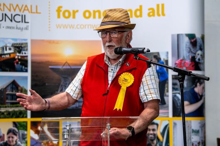 Cornwall Councillor for Lanivet, Chris Batters