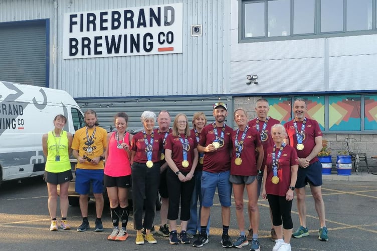 Launceston Road runners Marathon.