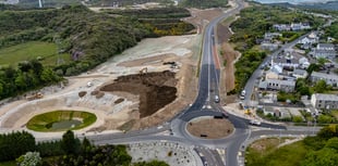 Politicians hail opening of road