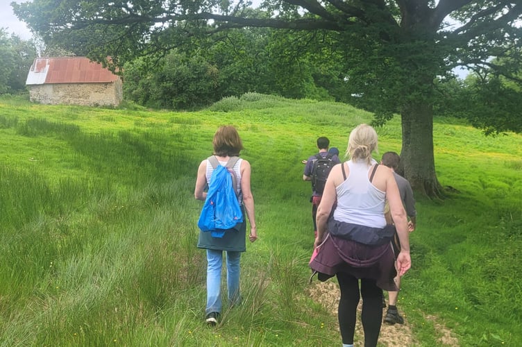 Walking along the Tarka Trail
