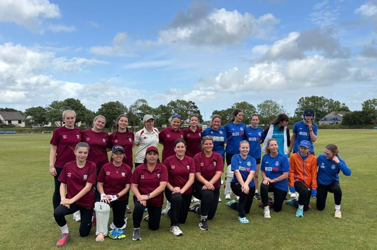 Werrington v Helston ladies cricket.
