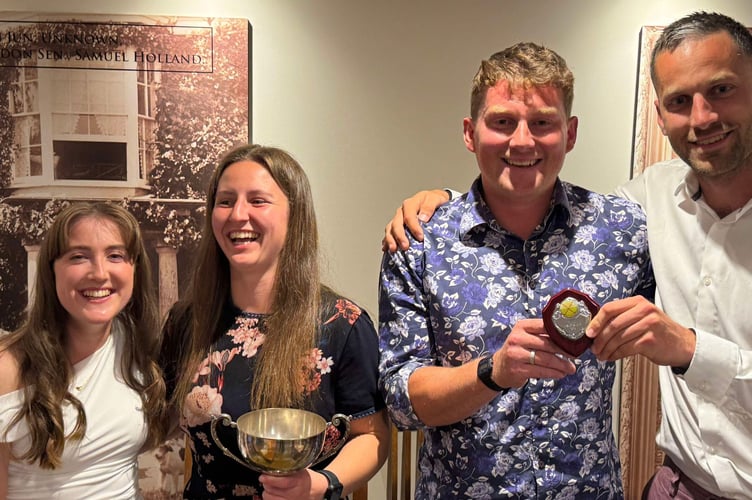 Bude Hockey Club, Hannah Maloney and Henry Gwynn-Thomas.