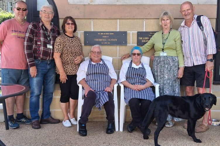 Trustees and volunteers at the John Betjeman Centre. (Picture: Concern Wadebridge)