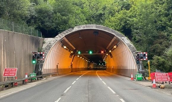 The 37-year-old Saltash tunnel , is undergoing a once-in-a-generation refurbishment to improve safety, reliability and efficiency