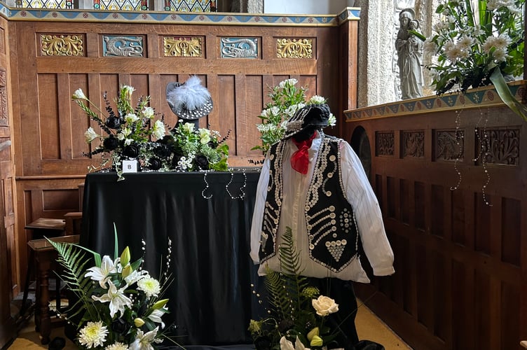 There were some very creative displays at this year's Flower Festival in St Andrew's Church, Stratton