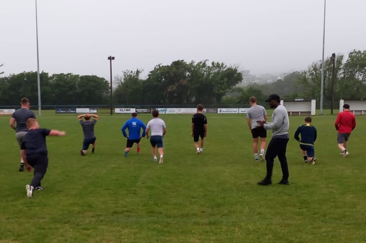 Bude Town pre-season.