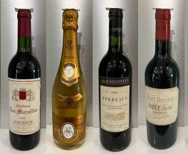Bottles of fine wine dating back to 1959 to go under the hammer