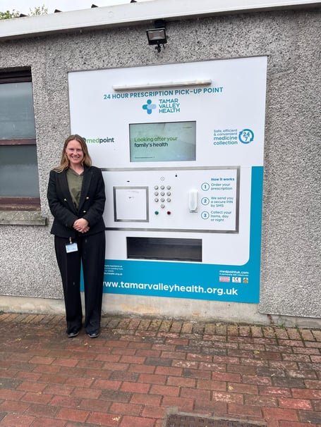 South East Cornwall MP Anna Gelderd visiting Tamar Valley Health in Callington.