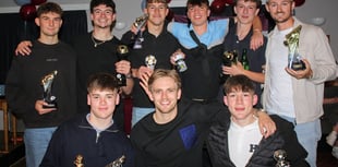 Clarets hold presentation night at packed Pennygilliam