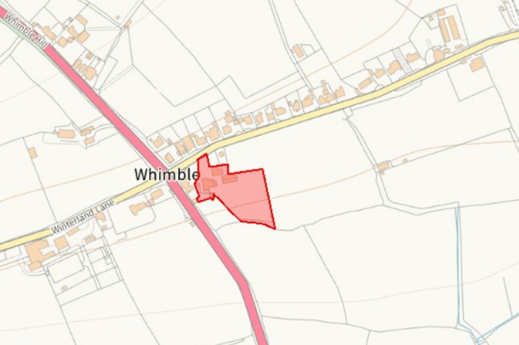 The location of the planned development near Holsworthy (Picture: Torridge District Council)
