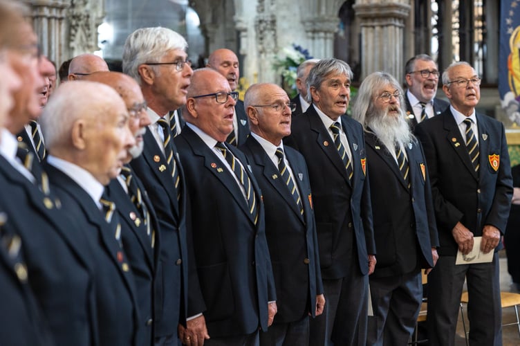 Mousehole Male Voice Choir.