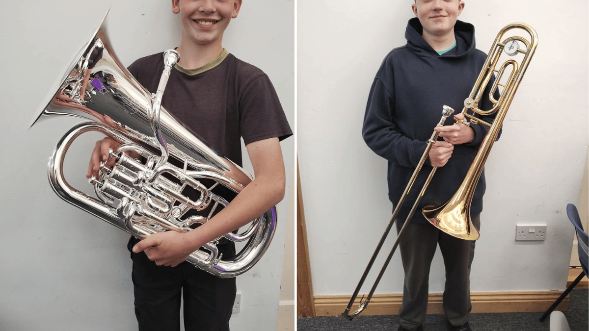 Generous donation secures new instruments for Launceston Town Band ...