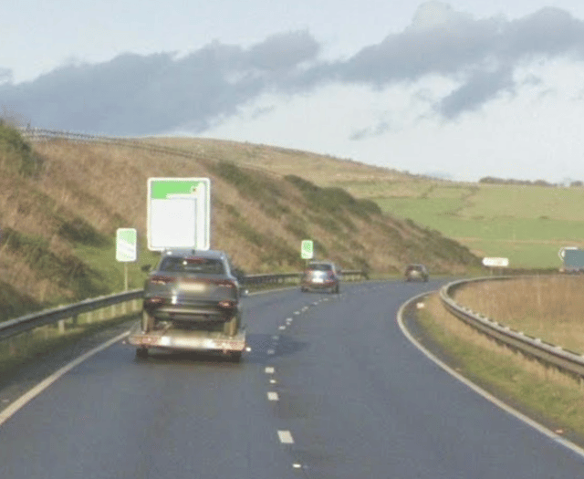 A30 road closed after collision