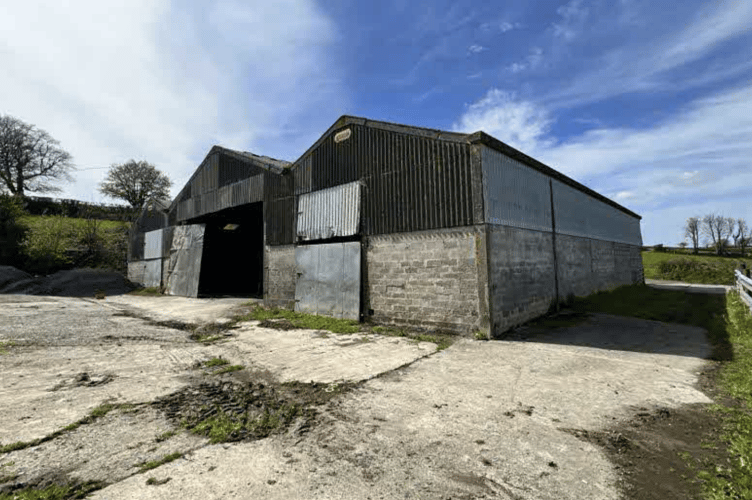 The agricultural building subject to the proposals in Callington (Picture: Cornwall Council)