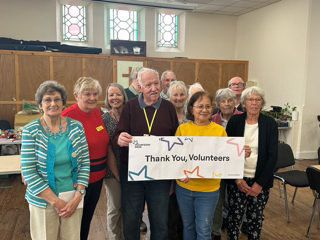 Thanks were extended to the volunteers at Launceston Visually Impaired Club who helped make the event a success
