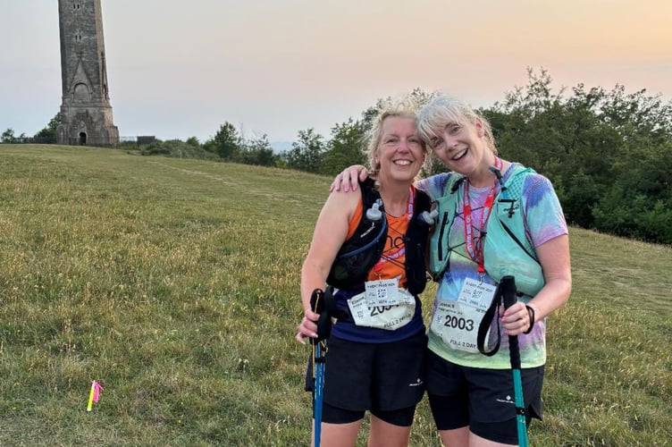 Elaine Hill and Jo Bailey.