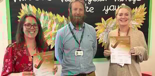 Teachers honoured with national award